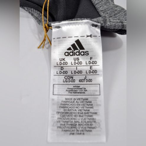 Adidas NWT Women's Powerreact Training Medium-Support Sports Bra Large D-DD  - $13 New With Tags - From April