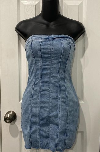 Houser Mini Dress Denim