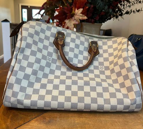 Louis Vuitton Authentic Speedy 30 Damier Azur Purse Hang bag - $499 - From  emelia