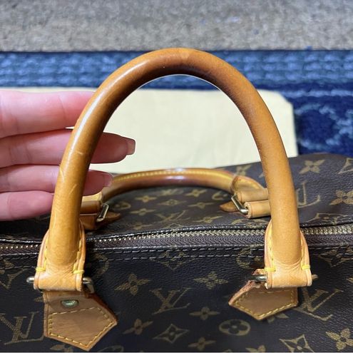 Louis Vuitton speedy 25 monogram with dust bag and base shaper