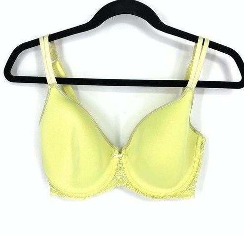 Chantelle Women's 32DDD Lightly Lined Underwire T-Shirt Bra Adjustable  Yellow Size undefined - $34 - From Gwen