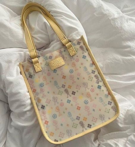 Bratz Jelly Monogram Tote Handbag Tan - $185 (15% Off Retail) - From Playboy