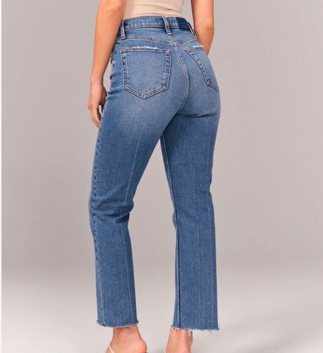 Abercrombie & Fitch Curve Love Ultra High Rise Ankle Straight Jeans Size 27  - $65 (26% Off Retail) - From Mckenzie