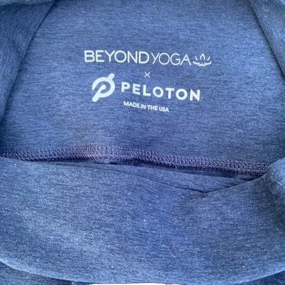 Beyond Yoga X Peloton Mix Panels Navy Lime Green Ankle Leggings Womens Small  Athletic athleisure Blue - $23 (84% Off Retail) - From Natolie