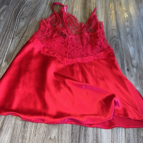 Lace Top Satin Slip