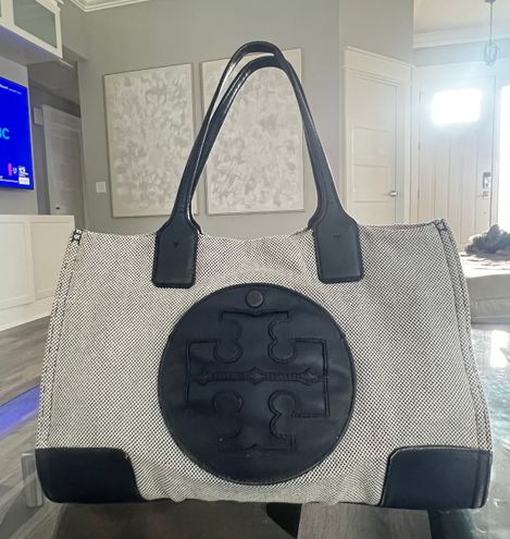 Tory Burch Ella Canvas Mini Tote Bag