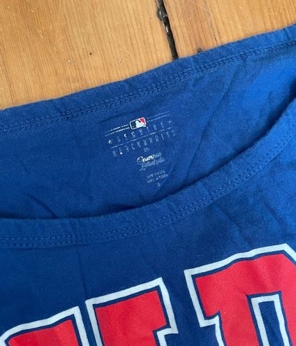 MLB Chicago Cubs 3/4 Sleeve Shirt Blue Size M - $6 (85% Off Retail) - From  Mariah