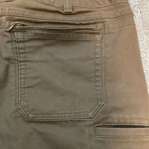 Duluth Trading Company, olive twill cargo work pants, size 14/31 - $27 -  From Resale