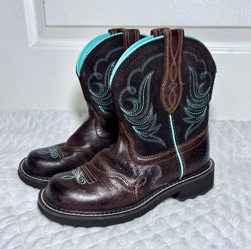 Ariat Women's Fatbaby Boots Heritage Dapper 6.5