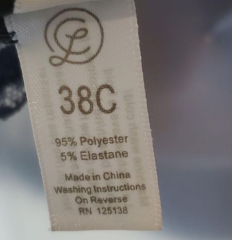 Chinese Laundry, Intimates & Sleepwear, Chinese Laundry Black Padded Bra  38c