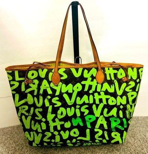 Louis Vuitton x Stephen Sprouse 2009 Monogram Graffiti Jeans