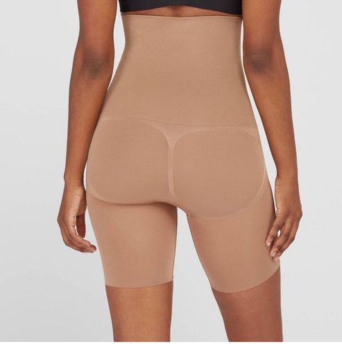 Spanx Assets by remarkable results high waist mid thigh shaper