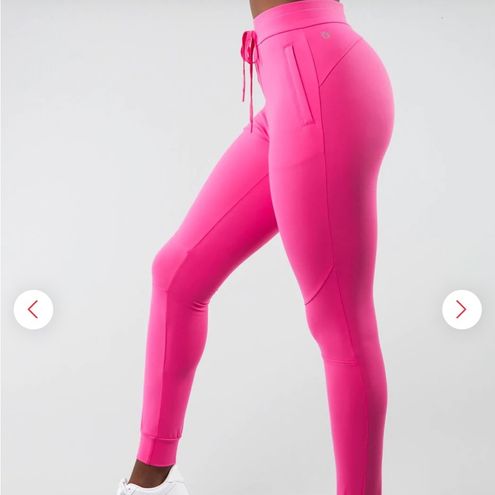 Buff Bunny Jasmine High Rise Joggers: Miami Vice Hot Raspberry Pink - $39 -  From Michelle