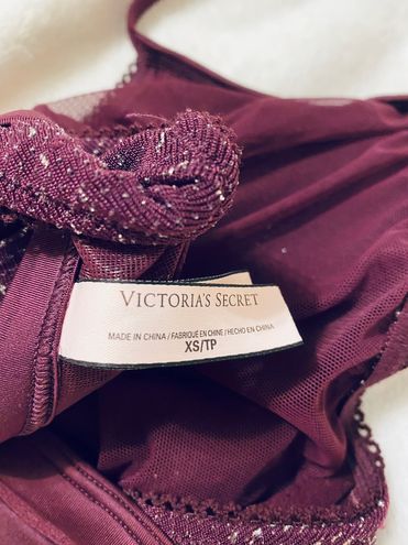 Victoria's Secret Glitter high neck bralette Purple Size XS - $19 (52% Off  Retail) - From Shai