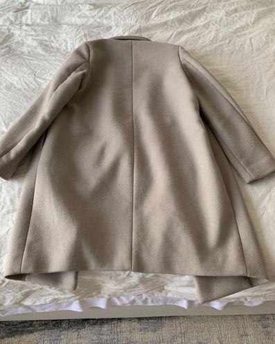 Uniqlo Double Breasted Oversized Lightweight Wool Blend Tailored