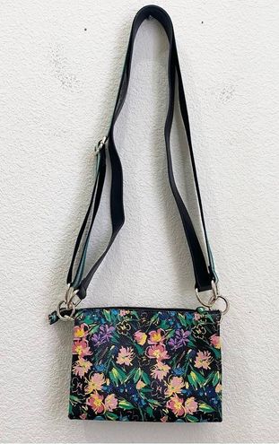 New Ted Baker Parceyy Flirty Texture Branded Webbing Crossbody Bag~  Multicolor