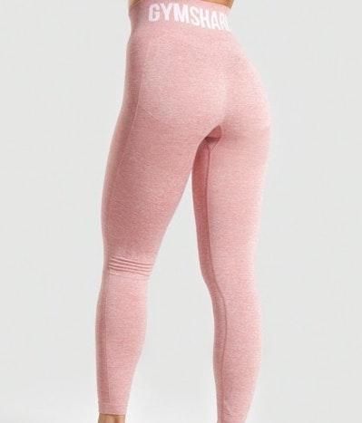 Gymshark Flex Highwaisted Leggings Pink Size M - $60 - From Brianna