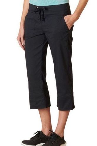 Prana Women's Nylon Bliss Capri Pants Black Size Small Outdoor