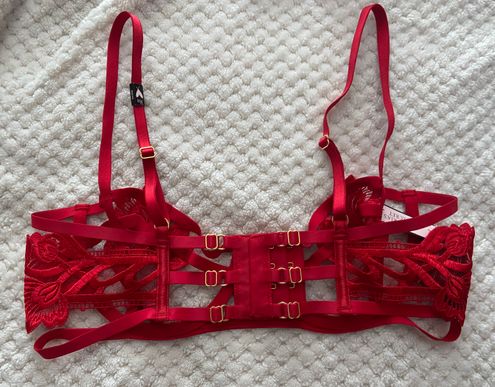 Victoria's Secret Very Sexy Bralette Red - $61 (23% Off Retail