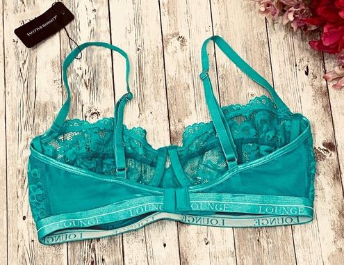 Lounge Underwear Emerald Blossom Balcony Bra 34E Size undefined - $45 New  With Tags - From Beadsatbp