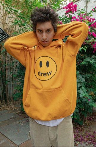 Drew House Mascot Pullover Hoodie 'Golden Yellow' — Kick Game