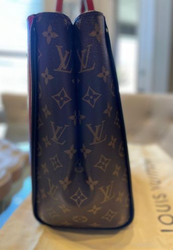 Louis Vuitton Kimono MM Tote In Monogram Canvas and Cerise