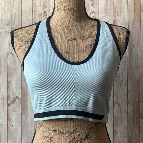 Chanel Logo Cropped Sports Bra Top