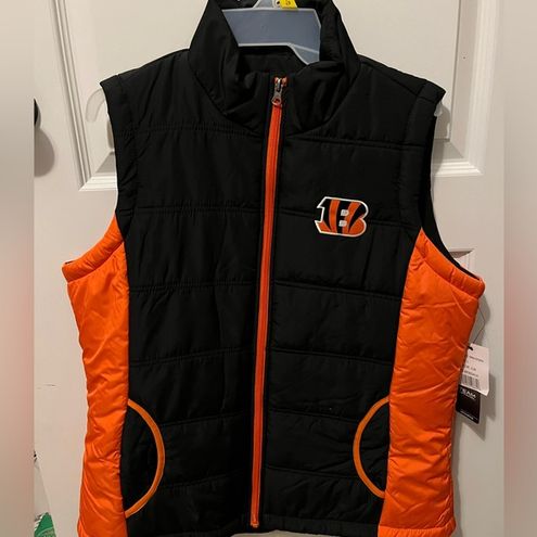 Cincinnati Bengals Sideline Men's Nike NFL 1/2-Zip Hooded Jacket