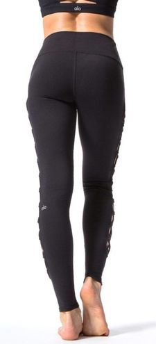 Alo Yoga Interlace Leggings Black Size XS - $65 (40% Off Retail) - From  Katelyn