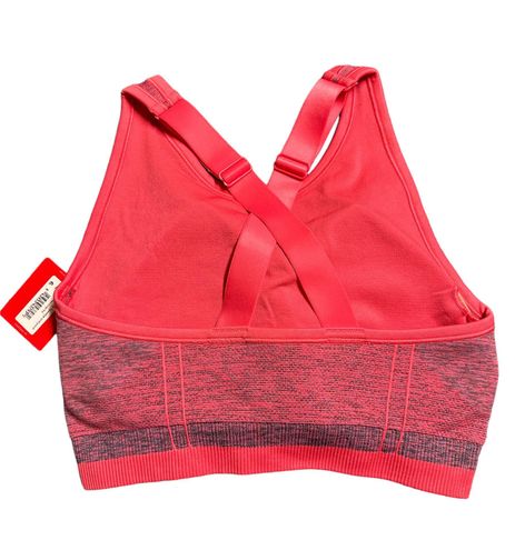 Spanx Seamless Sculpt Sports Bra Coral Crossover Back Large Pink - $38 (41%  Off Retail) New With Tags - From Dixie