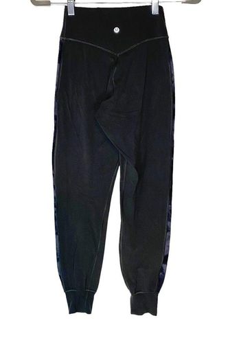 Lululemon Align Jogger Track Stripe Graphite Grey Diamond Dye Pitch Grey 2  - $60 - From Laura