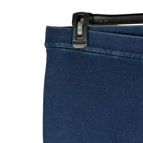 J.Jill Pure Jill Small Ankle Legging Pants Blue Indigo Elastic