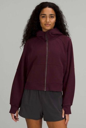 Lululemon Scuba Oversized Full-Zip Hoodie In Cassis Purple Size XS - $130 -  From Lizanne