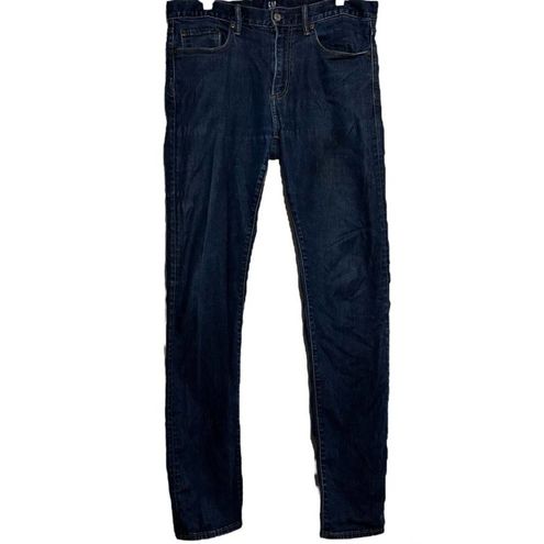 Gap Denim Jeans Slim Straight Washwell Jeans GapFlex Soft Resin