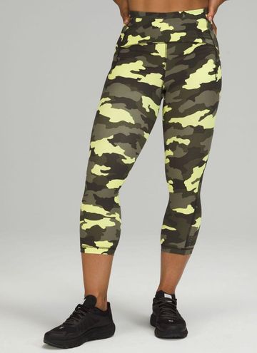 Lululemon Swift Speed HR Crop 21 Camo Camouflage Legging Size 2 High Rise  Multiple - $65 New With Tags - From daisy