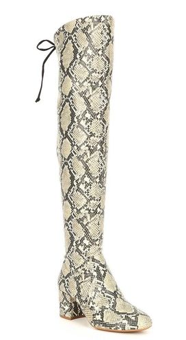 Gianni bini hot sale snakeskin boots