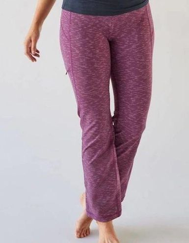 Duluth Trading Co Womens NoGA Classic Bootcut Pants Purple Space Dye Medium  Pant - $37 - From Jillian