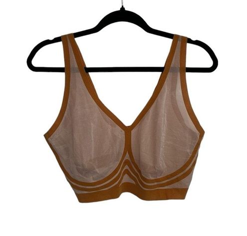 EBY Seamless Sheer Bralette in Cathay Spice Size XLDD $50 - $40