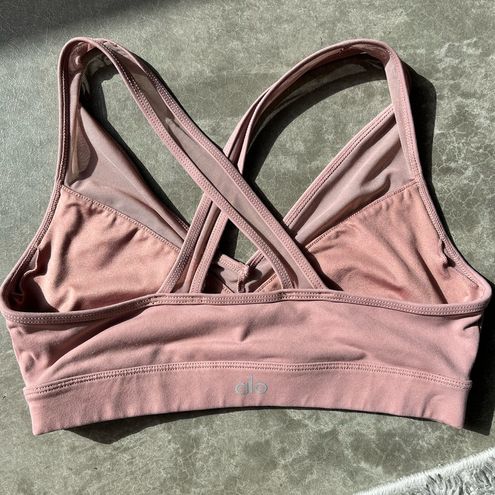 Alo Yoga Dusty pink Alo sports bra - $22 - From Alexis
