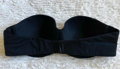 Victoria's Secret Body by Victoria Lightly Lined Strapless Bra Black 34B  Lace Size 34 B - $17 - From Ksenia