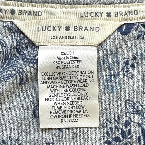 Lucky Brand Ladies' 4 piece Pajama Set