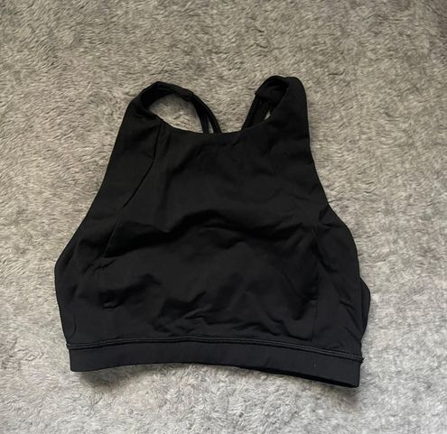 Lululemon Free To Be Serene Bra *High Neck Black - $56 (42% Off