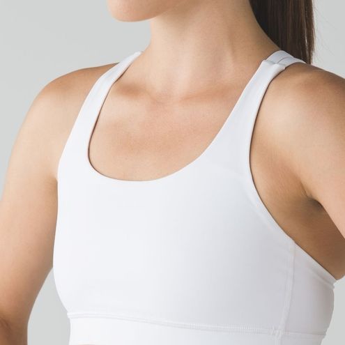 Lululemon Energy Bra White Size 6 - $32 - From Haley