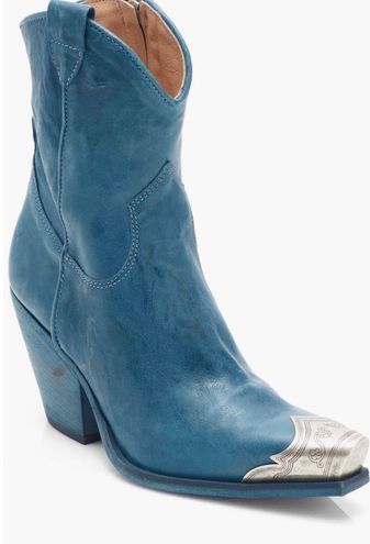 Free People Brayden Western Boot Blue Size 7 - $114 (61% Off Retail) - From  Gabrielle