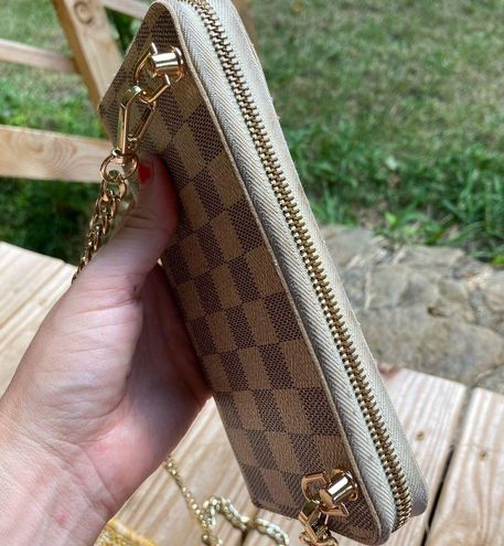 LOUIS VUITTON Insolite Damier Azur Wallet White