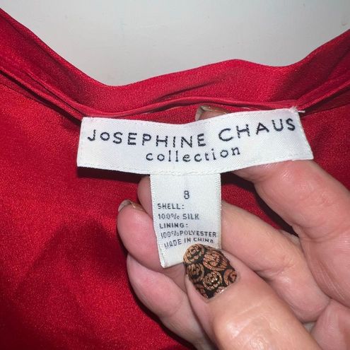 Stylish Josephine Chaus Sweater in Autumn Toned Orange