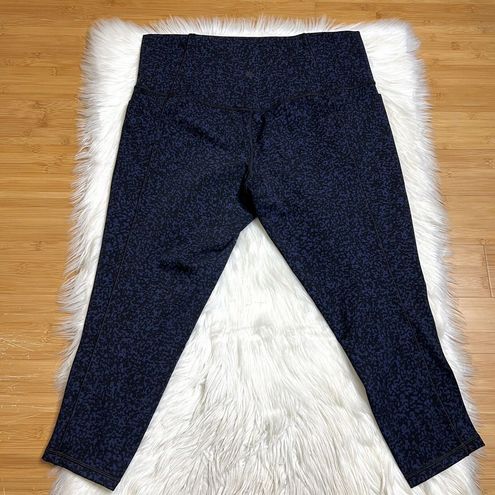 Athleta Leggings Womens 2X Blue Salutation Stash Pocket Gravel Tight 23  Inseam - $45 - From Laura