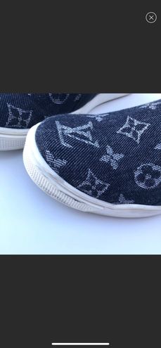 Louis Vuitton Authentic Slip Ons…Sz: 7.5….Blue Blue - $650 (31% Off Retail)  - From Letisha