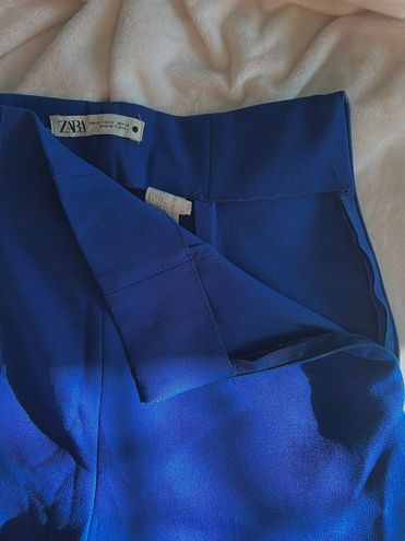 ZARA Blue High Waisted Pants Size XS - $20 (75% Off Retail) - From