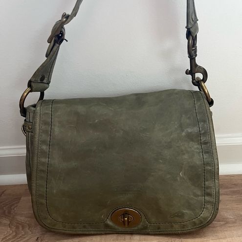 Vachetta shoulder bag